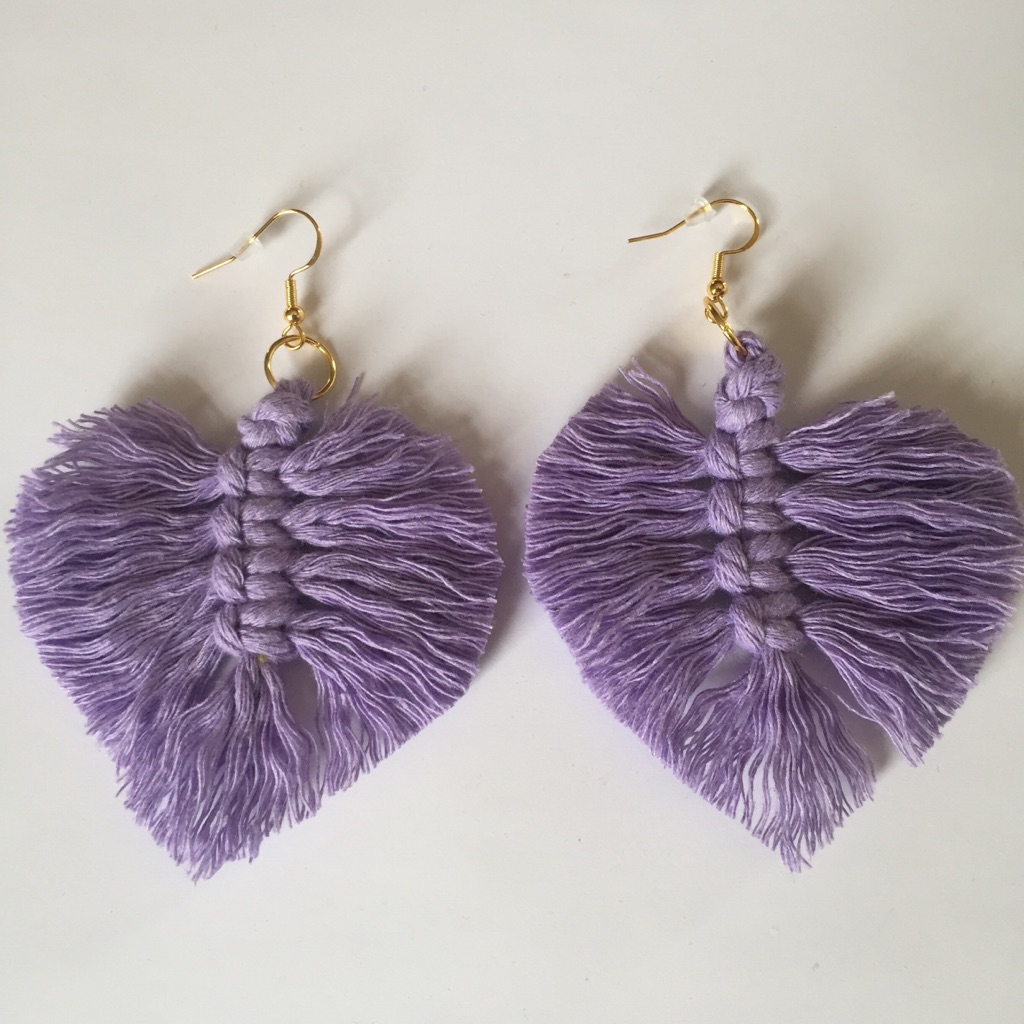 Handmade Macrame Earrings